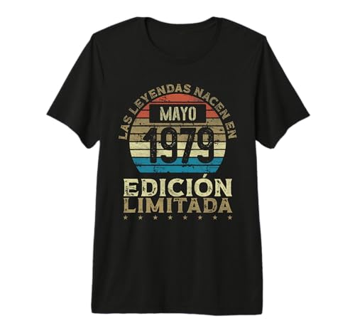 Las Leyendas Nacen en Mayo de 1979-47 Años Cumpleaños Camiseta Premium