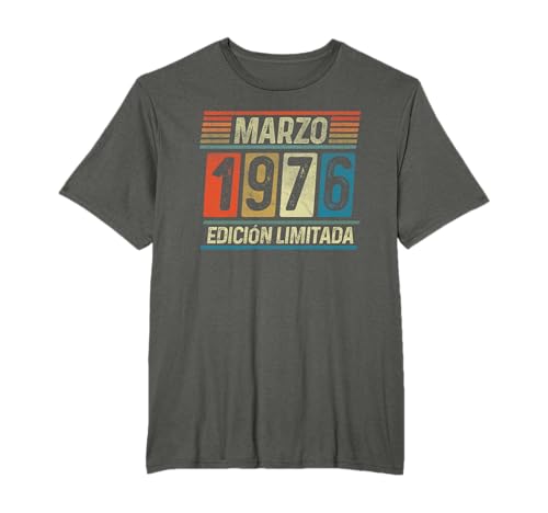 Marzo 1976 Vintage - 50 Años Regalo Cumpleaños Hombre Camiseta