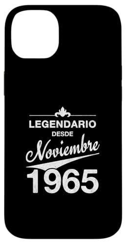 60 cumpleaños Nacido en Noviembre de 1965 Vintage 60 años Carcasa para iPhone 14 Plus