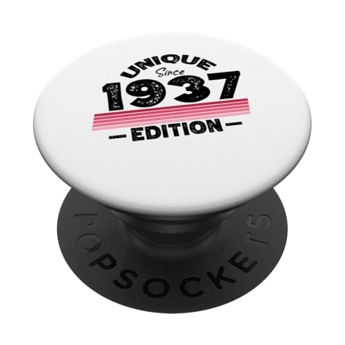 Edición Especial Limitada Birthday Born in 1937 PopSockets PopGrip Adhesivo