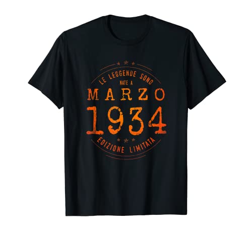 Le Leggende sono nate nel Marzo 1934 Camiseta