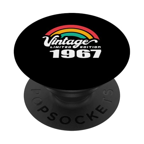 Edición Limitada 1967 Cumpleaños 1967 Nacido en 1967 PopSockets PopGrip Adhesivo