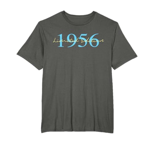 Edición Limitada 1956 Cumpleaños 1956 Nacido 1956 Vintage Camiseta