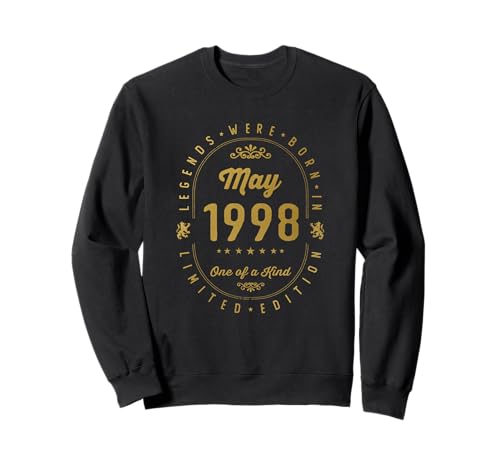 Legends Were Born In May 1998 Cumpleaños Sudadera