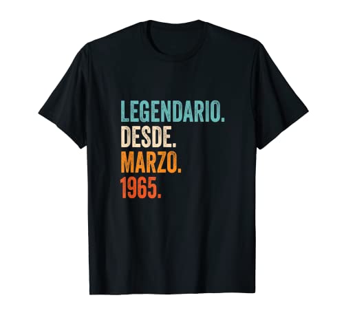 Legendario Desde Marzo 1965 Camiseta