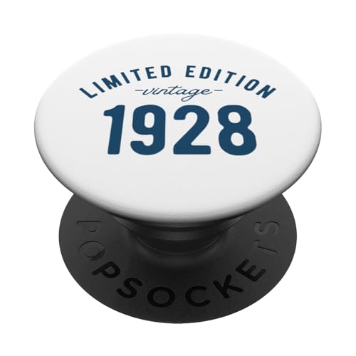 Edición Limitada Vintage Cumpleaños 1928 PopSockets PopGrip Adhesivo