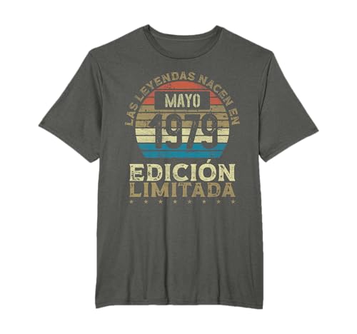 Las Leyendas nacen en Mayo de 1979 - 47 Años Cumpleaños Camiseta