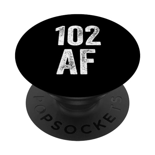102 años - 102 AF - Divertido cumpleaños 102sn PopSockets PopGrip Intercambiable