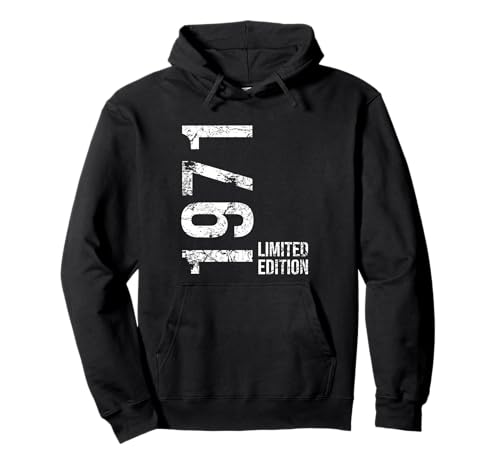 55 cumpleaños hombre mujer 55 años 1971 regalo de cumpleaños Sudadera con Capucha