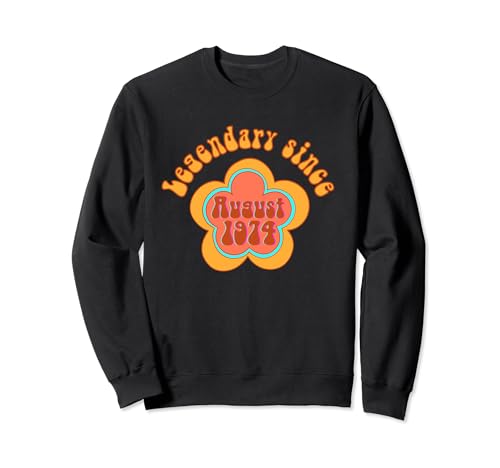 Nacido en agosto de 1974 Cumpleaños Legendario desde 1974 Sudadera