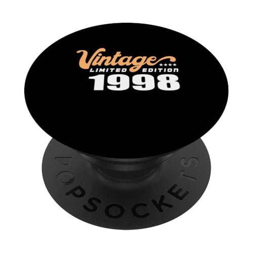 Edición Limitada 1998 Cumpleaños 1998 Nacido en 1998 PopSockets PopGrip Adhesivo