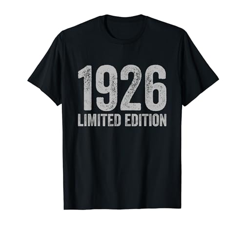 Cumpleaños 1926 Camiseta