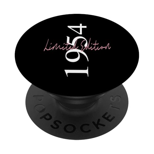 Edición Limitada 1954 Cumpleaños 1954 Nacido 1954 Vintage PopSockets PopGrip Adhesivo
