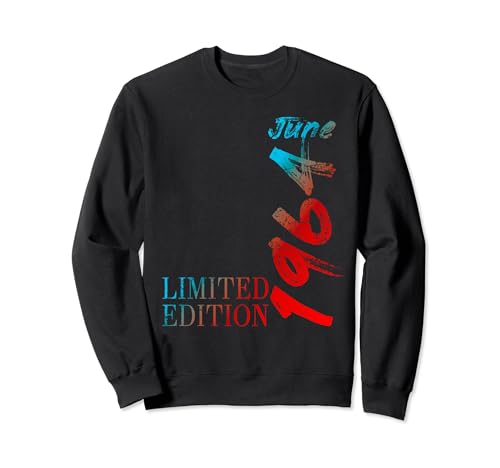 Junio 1964 regalo I 60 cumpleaños 60 años hombre mujer Sudadera