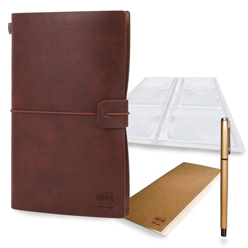 ANGAHE creating moments Diario de Viaje Vintage para Adultos | Cuaderno de Viaje y Agenda Personal |...