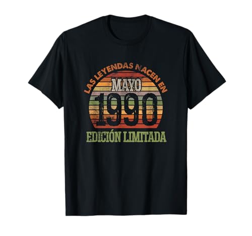 Las Leyendas Nacen en Mayo 1990-36 Cumpleaños Hombre Camiseta