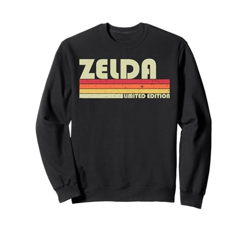 ZELDA - Cumpleaños retro vintage de los años 80 y 90 Sudadera