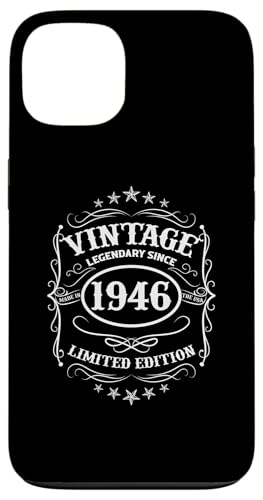 Camiseta de 78 cumpleaños con leyendas vintage nacidas en 1946 78 años Carcasa para iPhone 13