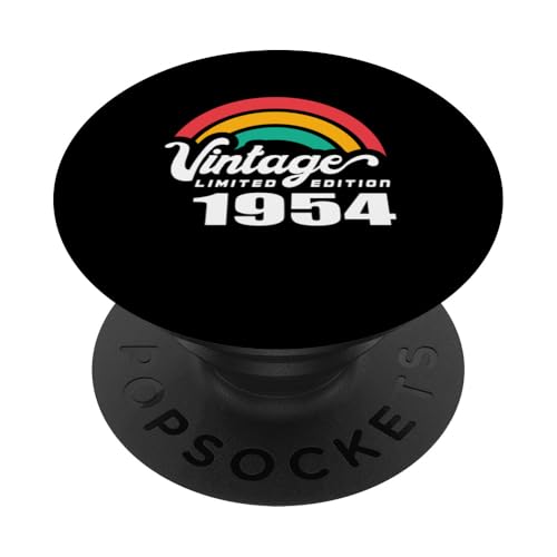 Edición Limitada 1954 Cumpleaños 1954 Nacido en 1954 PopSockets PopGrip Adhesivo