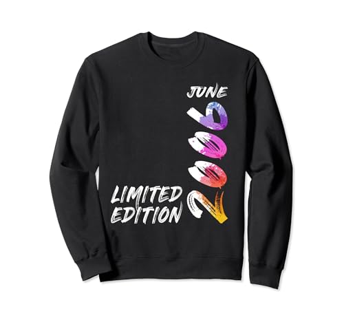 Junio 2006 regalo I 18 cumpleaños 18 años hombre mujer Sudadera