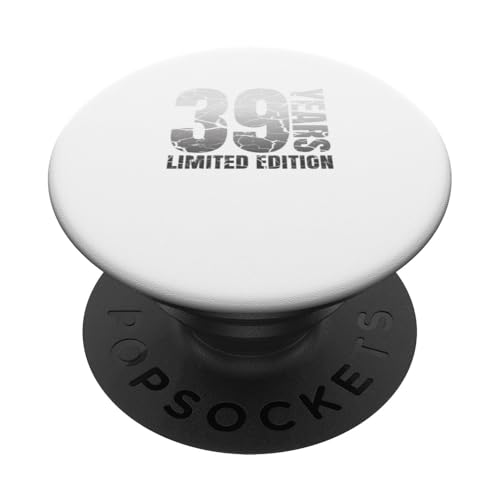 Retro 39 años Mujeres 39 cumpleaños Hombres PopSockets PopGrip Adhesivo