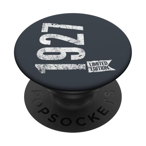 Vintage 1927 Edición Limitada Hombre Viejo Mujer Cumpleaños PopSockets PopGrip Adhesivo