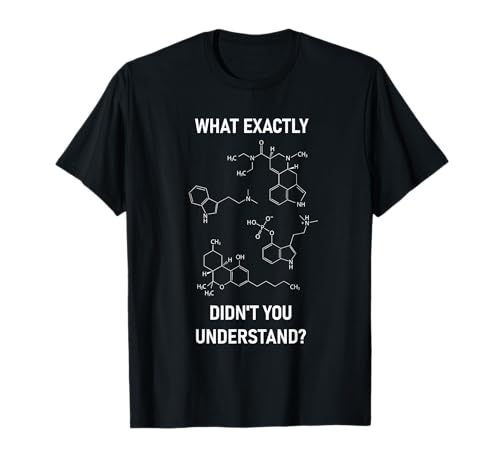 Químico Regalo Divertido Química Orgánica Ciencia Nerd Camiseta