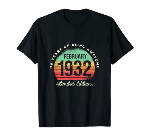 90 años de ser increíble Edición Limitada Febrero 1932 Camiseta