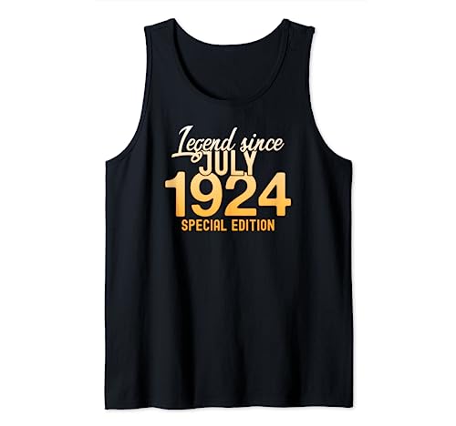 Fiesta Decoración Mujeres Hombres Leyenda Desde Julio Año de Camiseta sin Mangas