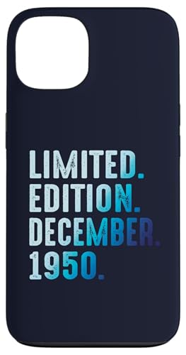 Diciembre 1950 Año 1950 Retro 1950 Vintage Edición Limitada Carcasa para iPhone 13