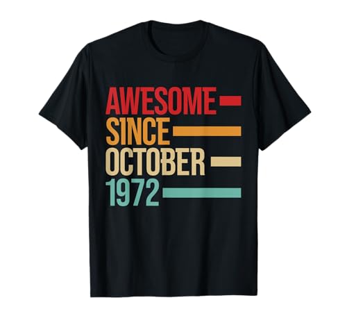 Cumpleaños impresionante desde octubre de 1952 Camiseta