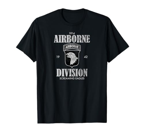 101ª División Aerotransportada (angustiada) Camiseta