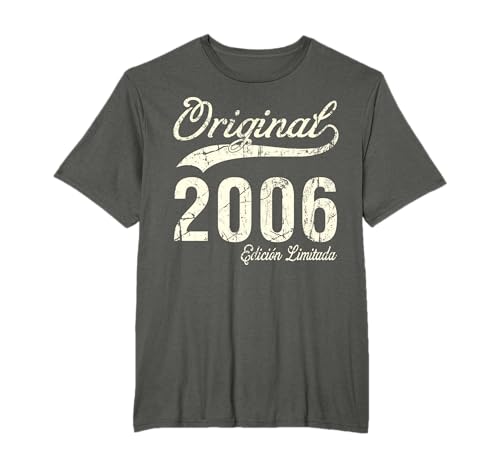 Original 2006 Edición Limitada Cumpleaños 19 Años Camiseta