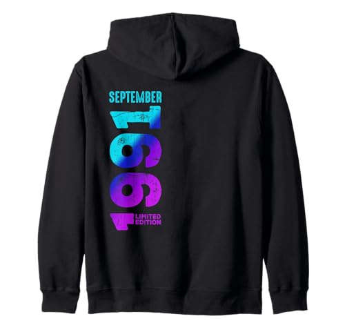 Edición Limitada Septiembre 1991 Cumpleaños Sudadera con Capucha