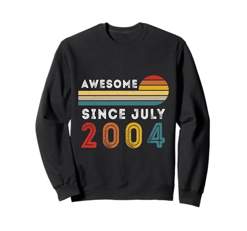 Impresionante Desde Julio de 2004 21 cumpleaños Sudadera