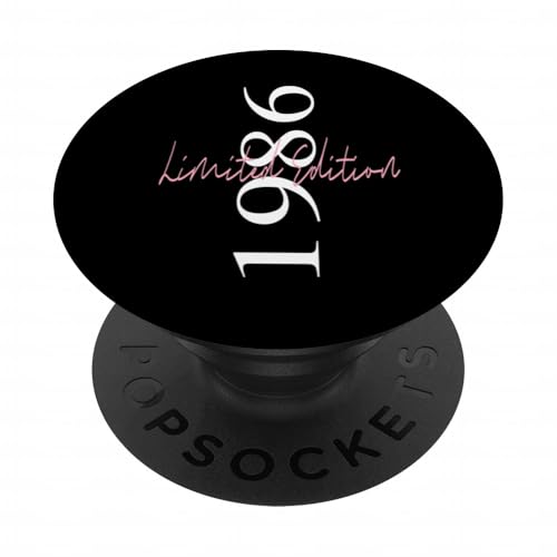 Edición Limitada 1986 Cumpleaños 1986 Nacido en 1986 Vintage PopSockets PopGrip Adhesivo