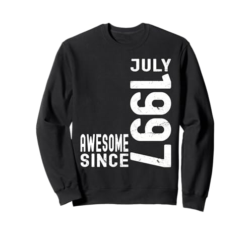 Impresionante desde julio de 1997, nacido en 1997 cumpleaños de julio Sudadera
