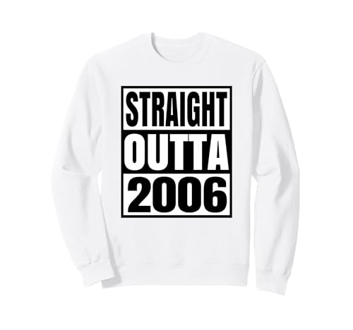 Vintage 2006 Camiseta Mujer Edición Limitada Cumpleaños 2006 Sudadera