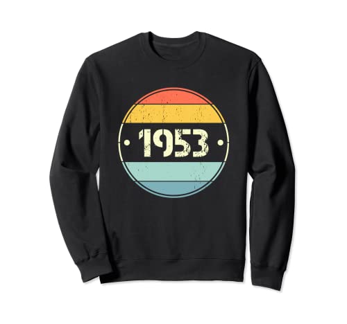 Camisetas de cumpleaños vintage de 1953 para hombre, divertidas cumpleaños de 1953 Sudadera