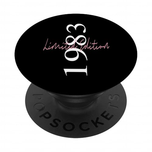 Edición Limitada 1983 Cumpleaños 1983 Nacido en 1983 Vintage PopSockets PopGrip Adhesivo