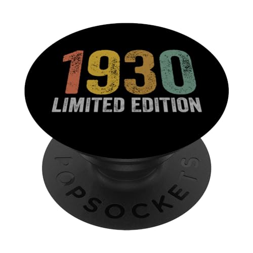 Cumpleaños 1930 PopSockets PopGrip Intercambiable