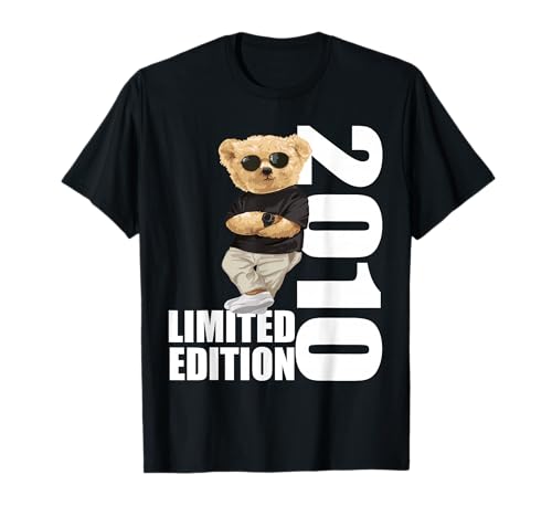 Edición limitada 2010 Osos Cumpleaños 2010 Vintage 2010 Camiseta