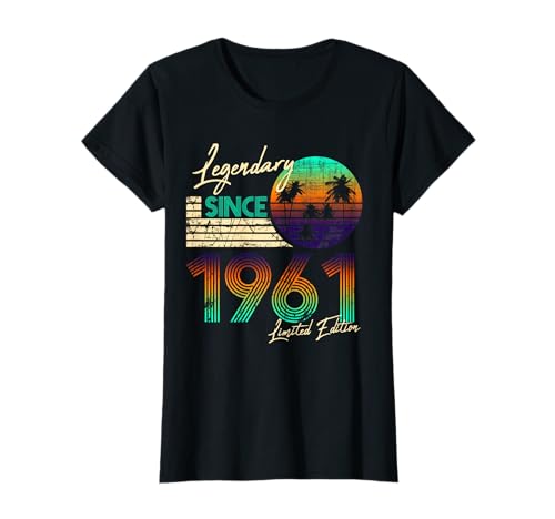 Nació en marzo de 1961 regalo de cumpleaños de 60 años de la Camiseta