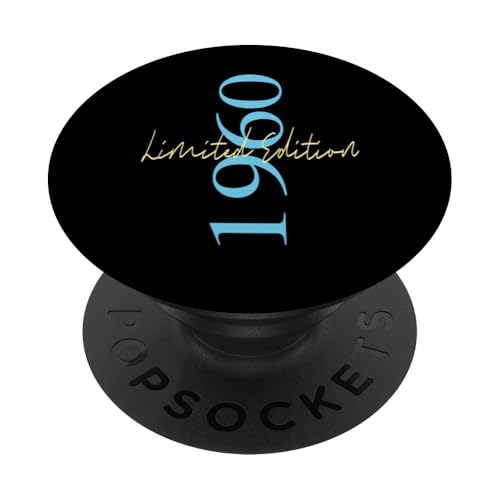 Edición Limitada 1960 Cumpleaños 1960 Nacido 1960 Vintage PopSockets PopGrip Adhesivo