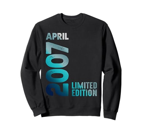 Edición Limitada Abril 2007 Cumpleaños Sudadera