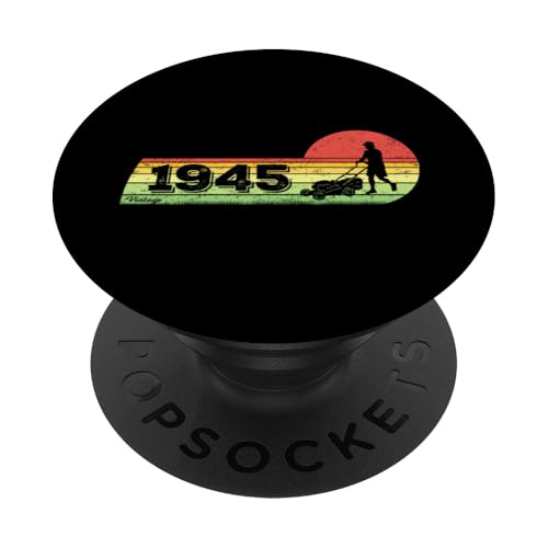 Jardinero Cumpleaños nacido en 1945 Jardín Jardinero PopSockets PopGrip Adhesivo