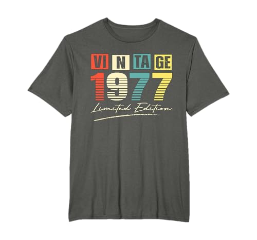 Nacido en 1977, Vintage Best Of 1977 Camiseta