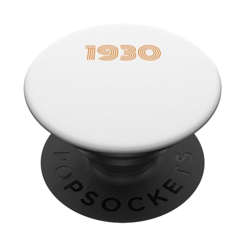 1930 Vintage Hito Retro Cumpleaños Fiesta Vintage PopSockets PopGrip Intercambiable