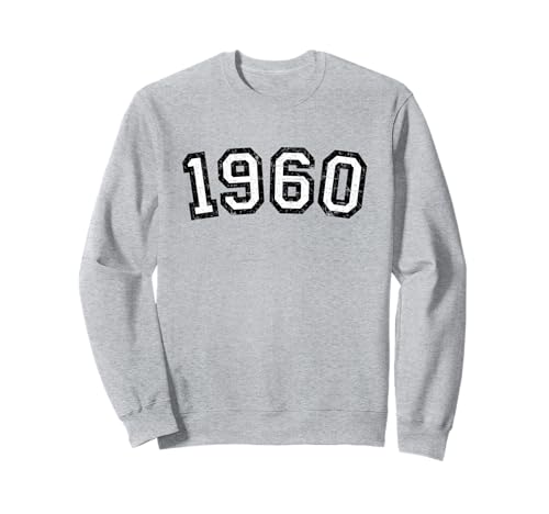 1960 (Blanco Vintage) Regalo Cumpleaños 1960 Sudadera