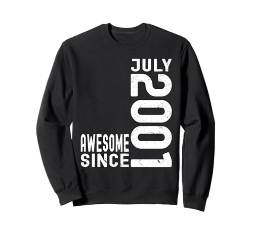 Impresionante desde julio de 2001, nacido en el cumpleaños de julio de 2001 Sudadera